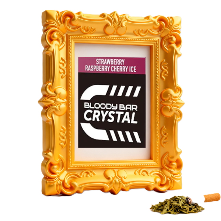 Bloody Bar Crystal 10K Refill Pods ★ Strawberry Raspberry Cherry Ice ★ 5 Pack - Image 4
