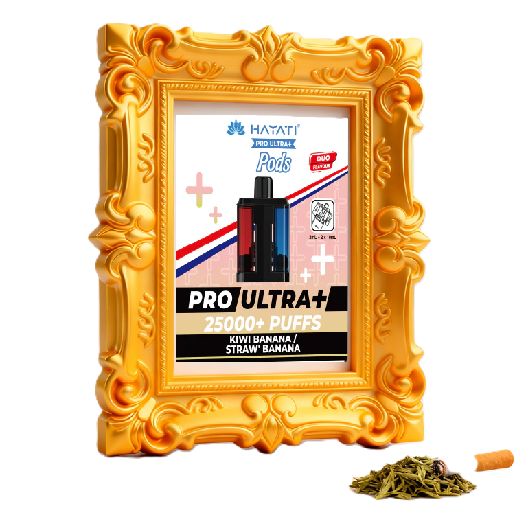 Hayati Pro Ultra 25K Refill Pods ★ Kiwi Banana & Strawberry Banana - Image 4