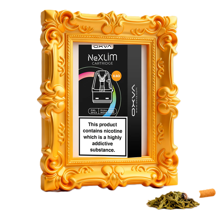 OXVA NeXLIM SS Pod Cartridges: 3 Pods - 0.8Ω
