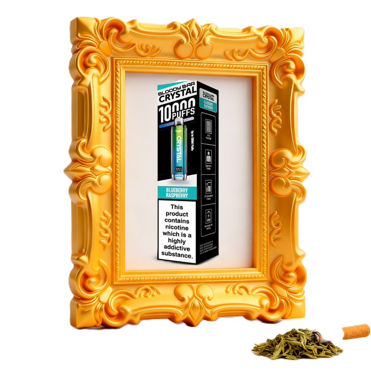 Bloody Bar Crystal 10K Pod Kit ★ Blueberry Raspberry - Image 3