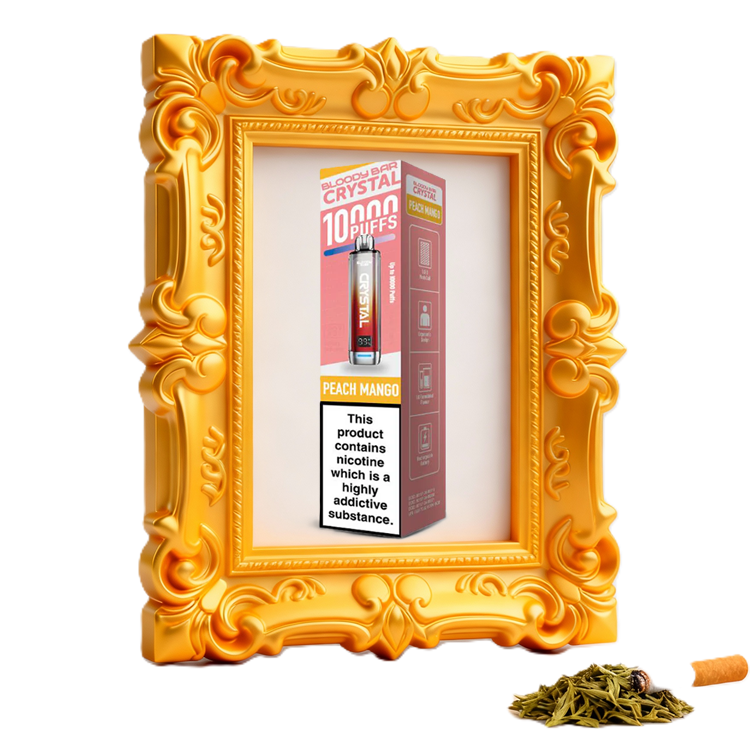 Bloody Bar Crystal 10K Pod Kit ★ Peach Mango - Image 3