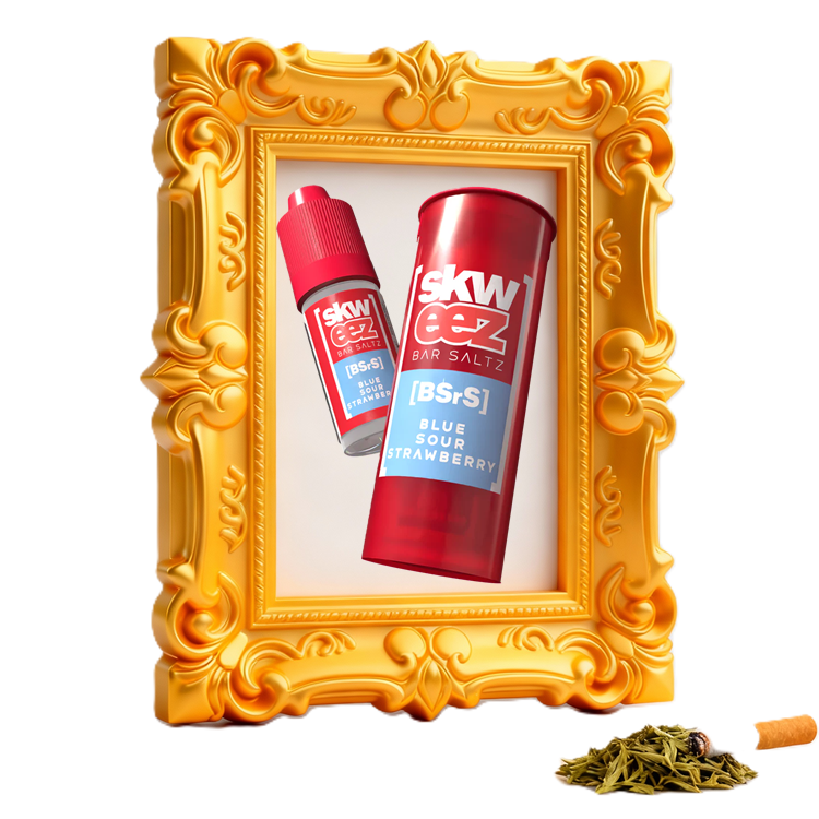 Skweez Nicotine Salts 10ml 20mg Blue Sour Strawberry