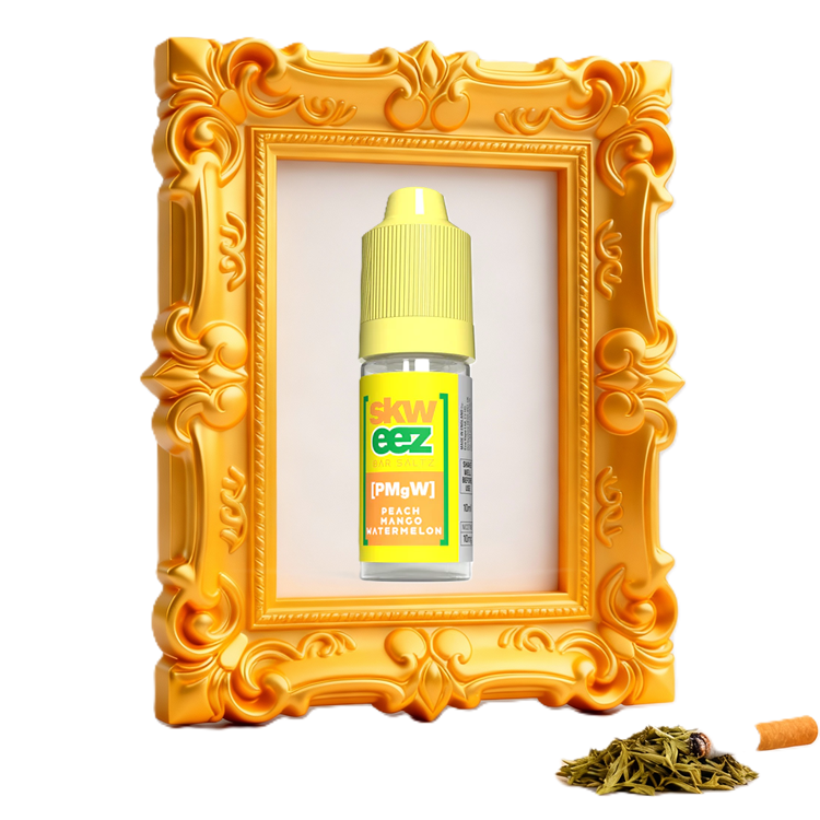 Skweez Nicotine Salts 10ml 20mg ★ Peach Mango Watermelon ★ 10 Pack - Image 2